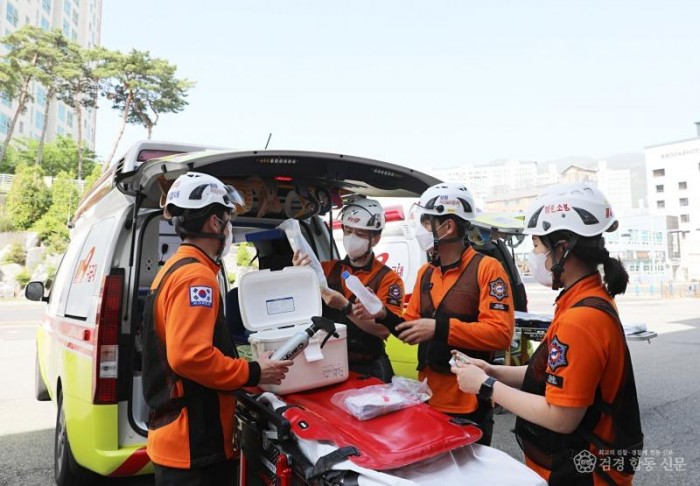 230523-5다가오는 여름철 폭염 대비 구급활동 추진.JPG