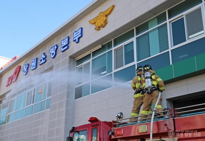 230821-2화재대응능력 향상 전술훈련 구슬땀 2.JPG