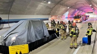 240320-2석동터널 전기차량 화재 대비 소방훈련 1.JPG