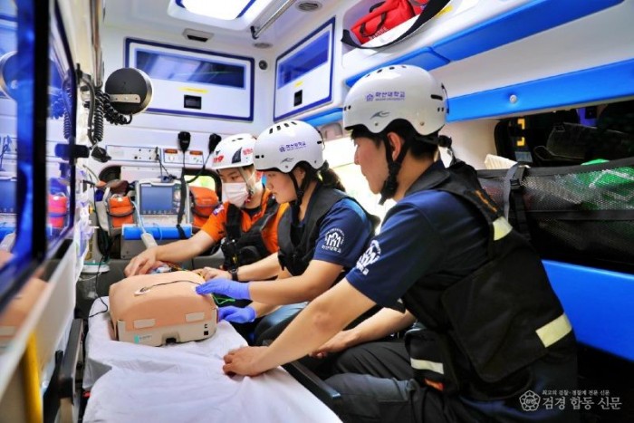250707-5마산대학교 응급구조과 학생 현장 실습.JPG