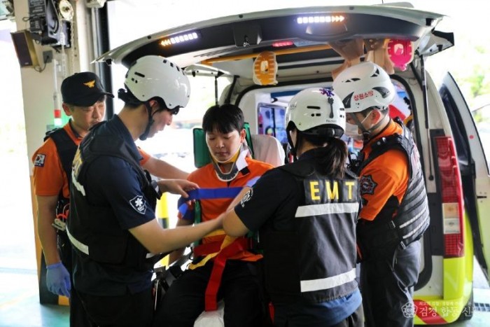 250707-5마산대학교 응급구조과 학생 현장 실습3.JPG