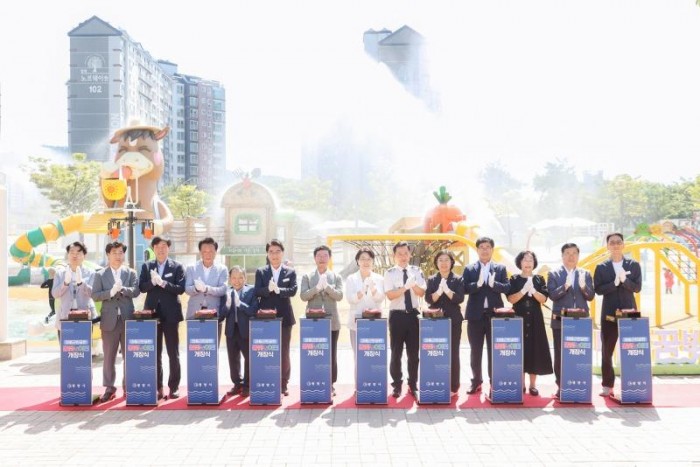2-2. 광양시, ‘마동근린공원 꿈빛놀이터’ 8월 1일 성공적으로 개장 - 공원과(개장식).jpg