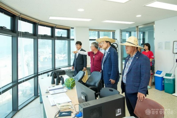 2-1. 주낙영 경주시장, 해수욕장 현장 점검 나서(1).jpg