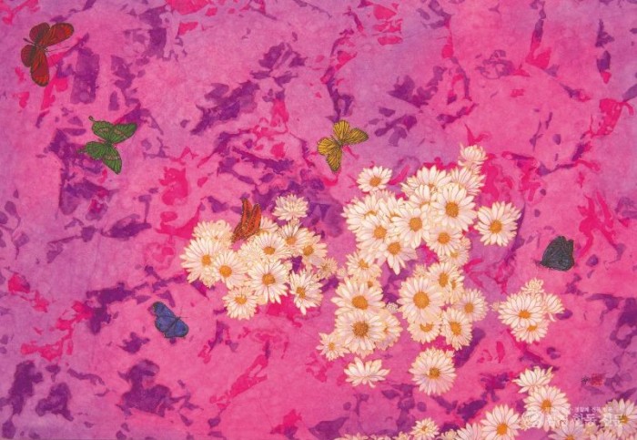 청명한 오전의 들판  116.8x80.3cm  순지에 혼합채색  2018년 작 - 복사본.jpg