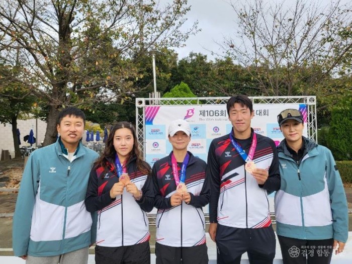 경산시 - 경산시청 직장운동경기부, 전국체전서 육상에 이은 테니스까지 연이은 승전보2.jpg