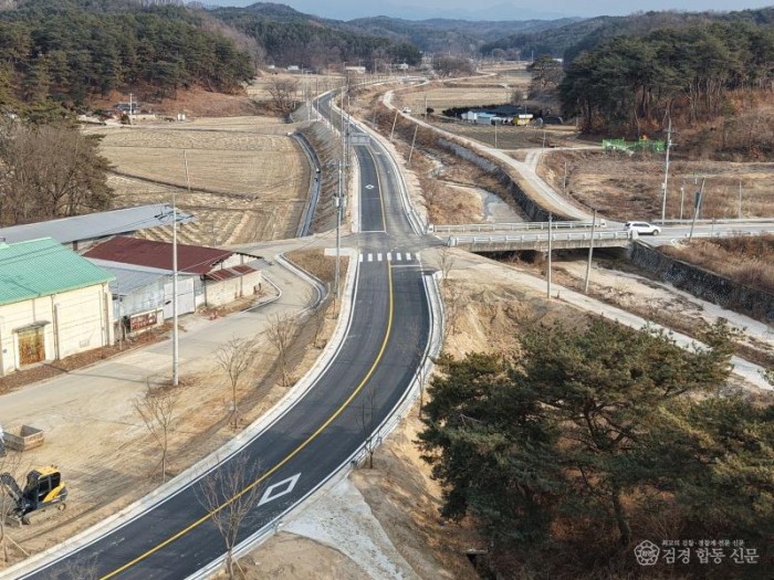 영주-1-2 석포리 구간 도로 확포장 완료 모습.jpg