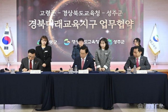 성주군사진(성주군  경상북도교육청과 경북미래교육지구 업무협약 체결)-1.JPG
