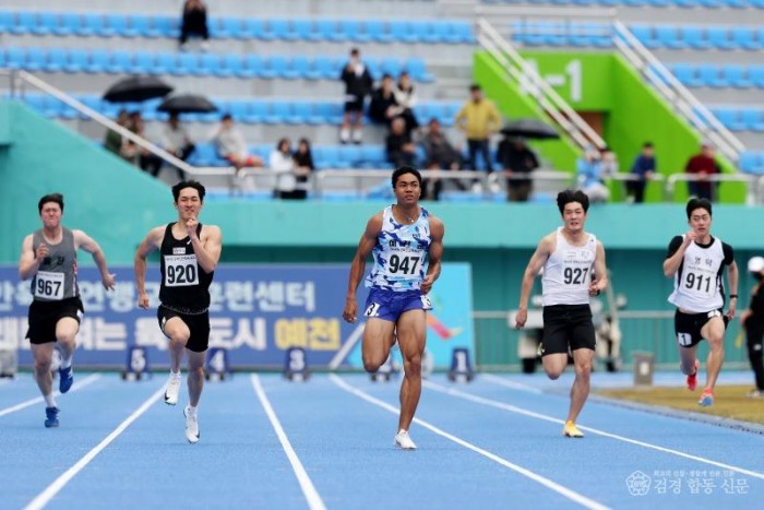 육상 100m경기.JPG
