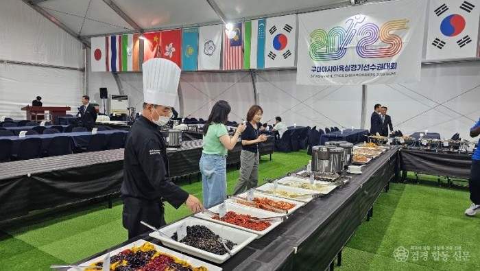 [감염병관리과]감염병 대응체계 다시 조인다…구미시  예방부터 방역까지 총력 선수촌 라운지 점검(구미아시아육상경기선수권대회) (1).jpg
