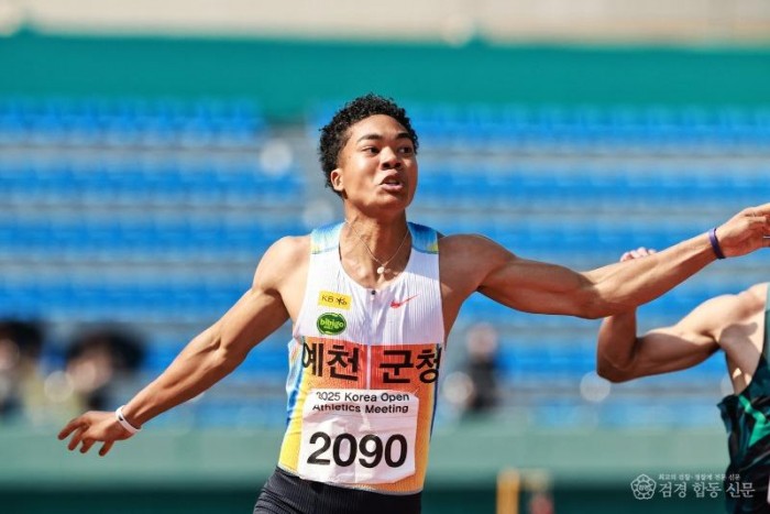 (예천군)2026 코리아오픈 국제육상경기대회 20일 예천서 개막(2025 코리아오픈 국제육상경기대회 나마디 조엘진 선수 사진) (1).JPG