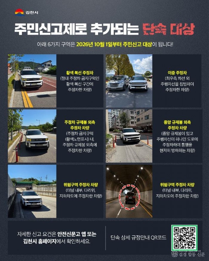 김천시 불법 주⦁정차 단속 시간 및 구역 개편-교통행정과(사진2_카드뉴스).jpeg