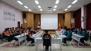 함안소방서, 함안도서관 화재 대응 기능 숙달 도상 훈련 시행