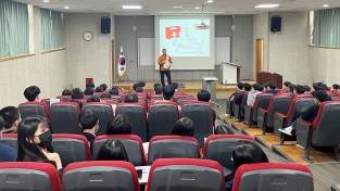 의창소방서, 창원과학고 학생 심폐소생술 교육