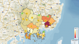 경남소방본부, 온열질환 발생 관련 빅데이터 분석 결과 발표  “일 최고 체감온도 35℃ 넘으면 온열질환 관련 출동 17배 증가”