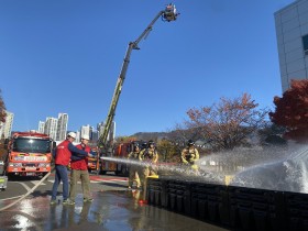 성산소방서, 현대위아 창원 1공장, 관계인 소방 훈련 경진대회‘최우수’ 선정
