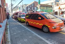 의창소방서, ‘불조심 강조의 달’ 맞아 소방차 퍼레이드 및 출동로 확보 훈련 시행
