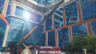 성산소방서, 창원경상대학병원과 민관 합동 소방 훈련