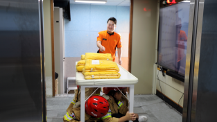 성산소방서, 이동안전체험차량 활용 소방안전교육 실시