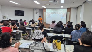 의창소방서, 창원시장애인종합복지관 자원봉사자 대상 심폐소생술 교육 실시