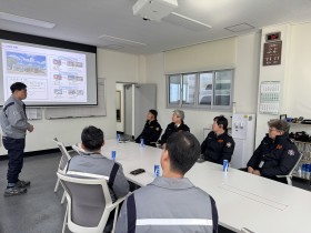 성산소방서, 대형 사업장 화재 예방 지도 방문 시행