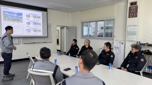 성산소방서, 대형 사업장 화재 예방 지도 방문 시행