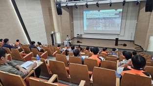 창원소방본부, 신항만 배후단지 소방안전교육·컨설팅 실시