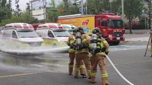 성산소방서, 2025년 하반기 전술훈련 평가