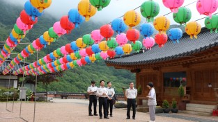 마산소방서, 부처님 오신 날 대비 화재 예방점검 시행