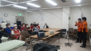 의창소방서, 요양병원 대상 소방안전교육 실시