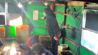 마산소방서, 어업 작업용 바지선 화재 안전 점검