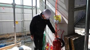 성산소방서, 봄철 공사장 화재예방 안전수칙 준수 당부