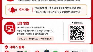 성산소방서, ‘119안심콜 서비스’ 가입 당부