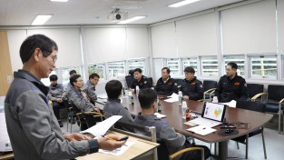 마산소방서, 대한송유관공사 간담회 실시