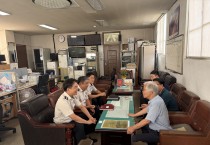 마산소방서, 추석 명절 대비 전통시장 화재 예방 현장 지도