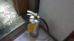 성산소방서, 주방화재 대비 K급 소화기 비치 당부