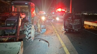 의창소방서, 수확 철 농기계 안전사고 주의하세요.