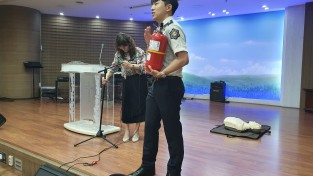 창원 서머나교회, 시니어부 소방안전교육 및 응급처치 교육 시행