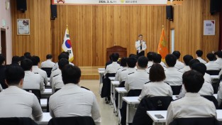 함안소방서, 2026년 상반기 직장교육 시행
