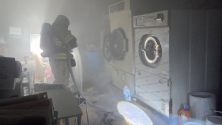 창원소방본부, 소화기와 옥내소화전으로 화재 확산 막아