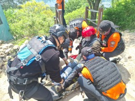 마산소방서, 봄철 산악사고 주의 당부