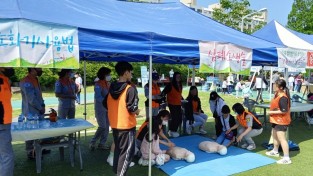 성산소방서, 가음정 어린이날 기념행사 서 소방안전체험장 운영