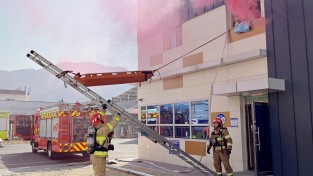 의창소방서, RIT 신속동료구조팀 훈련