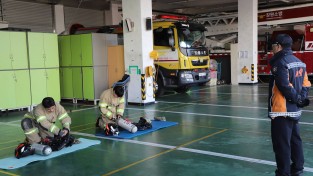 창원소방본부, 신규 소방공무원 임용 예정자 관서 실습 돌입