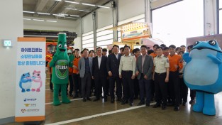 의창소방서, 하이트진로 후원 「감사의 간식 차」 운영