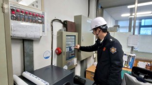 마산소방서, 겨울철 공장 화재안전조사