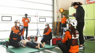 마산소방서, 전국소방기술경연대회 구급분야 시연회 개최