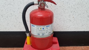 성산소방서, 주택화재 소화기 자체진화