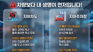 경남소방본부, “타이어 절반 잠기면 즉시 대피해야”  장마철 지하공간 ‘핵심 행동 요령’ 강조