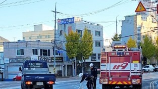 마산소방서, 겨울철 ‘블랙아이스’ 주의 당부