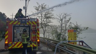 경남소방본부, 자연수 흡수 시설 설치 및 확대 운영